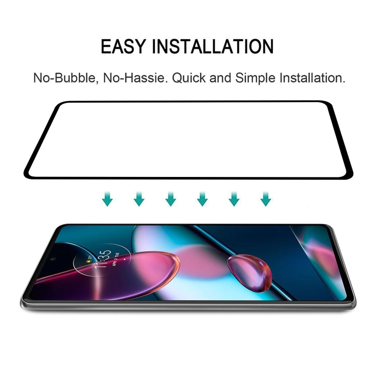 For Motorola Edge 30 Pro 5G/Edge+ 5G UW/Edge 2022 Full Glue Full Cover Screen Protector Tempered Glass Film