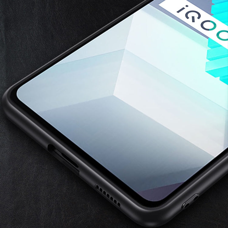 For vivo iQOO Neo7 Blade Series TPU + Alloy Protective Phone Case