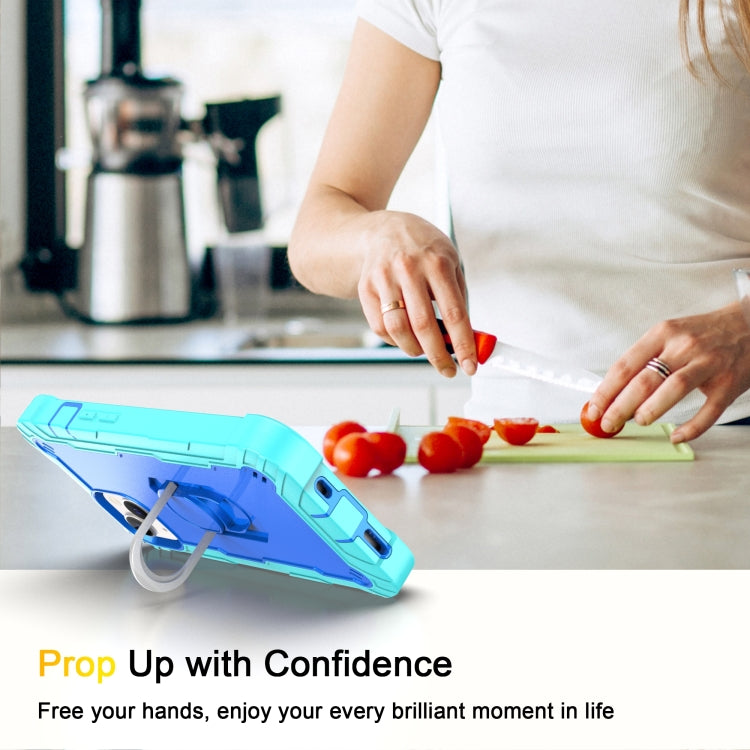 For iPhone 14 Two-color Ring Holder Phone Case