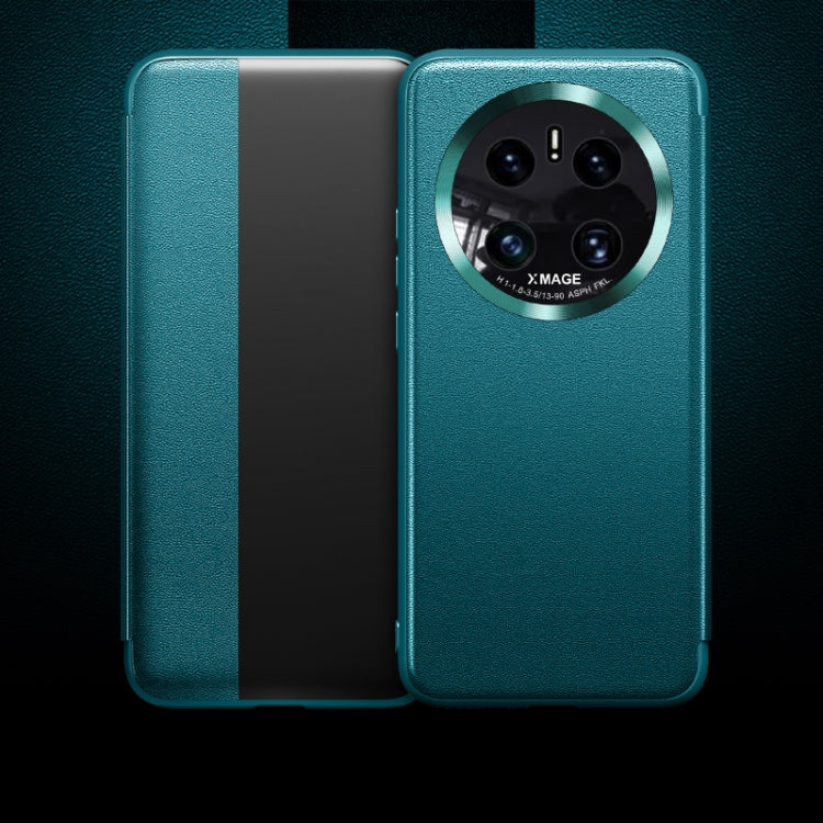 For Huawei Mate 50 Skin Feel Leather Shockproof Phone Case