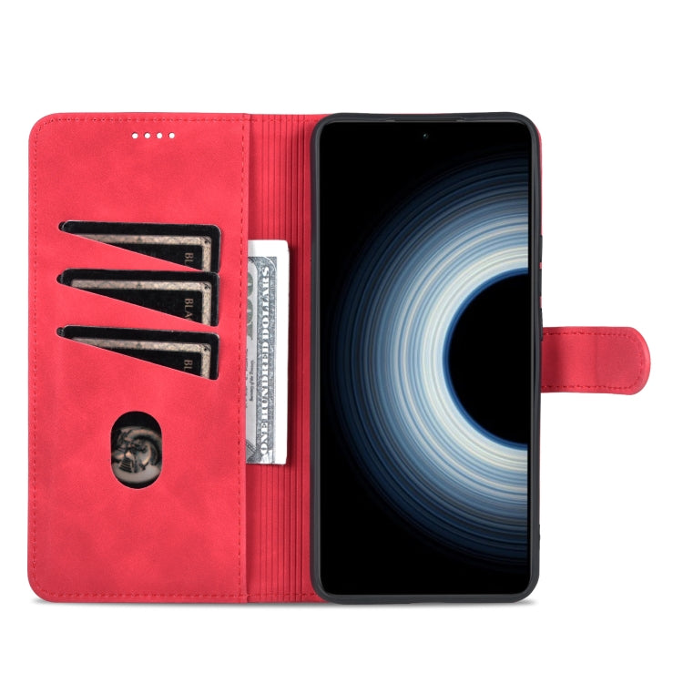 For Xiaomi 12T / 12T Pro / Redmi K50 Ultra AZNS Skin Feel Calf Texture Flip Leather Phone Case