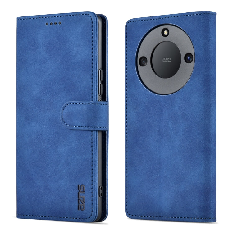 For Honor X40 AZNS Skin Feel Calf Texture Flip Leather Phone Case