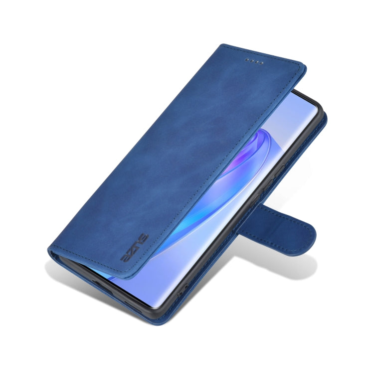 For Honor X40 AZNS Skin Feel Calf Texture Flip Leather Phone Case