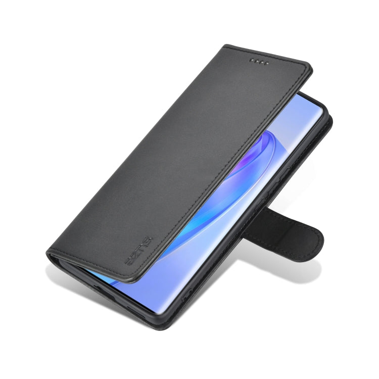 For Honor X40 AZNS Skin Feel Calf Texture Flip Leather Phone Case