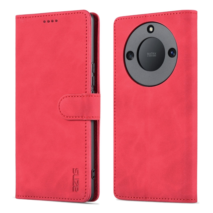 For Honor X40 AZNS Skin Feel Calf Texture Flip Leather Phone Case