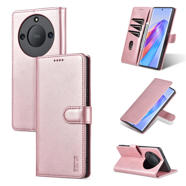 For Honor X40 AZNS Skin Feel Calf Texture Flip Leather Phone Case