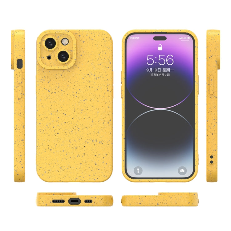 For iPhone 14 Wheat Straw Degradable Phone Case