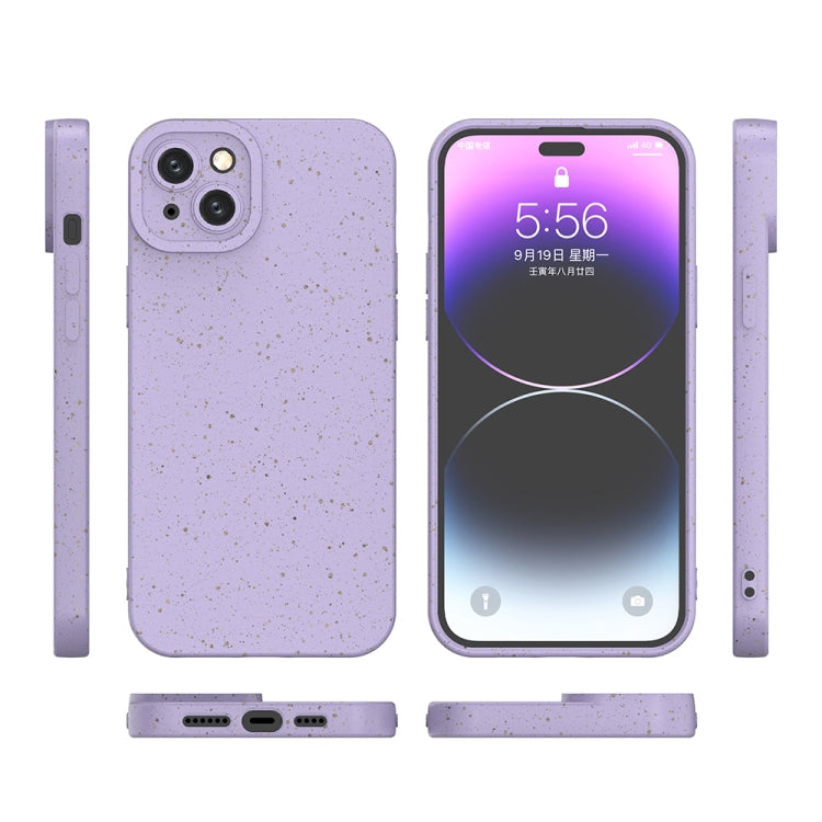 For iPhone 13 Wheat Straw Degradable Phone Case