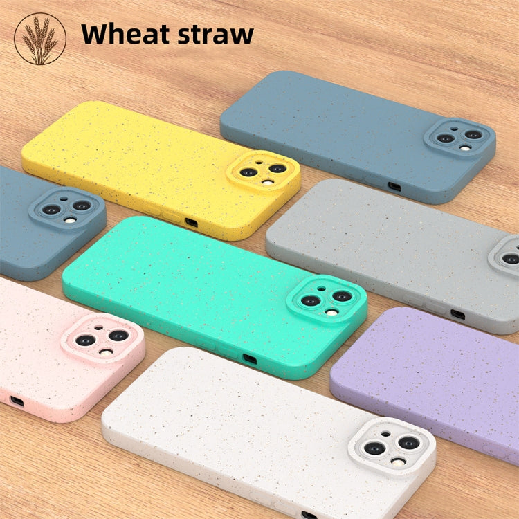 For iPhone 13 Wheat Straw Degradable Phone Case