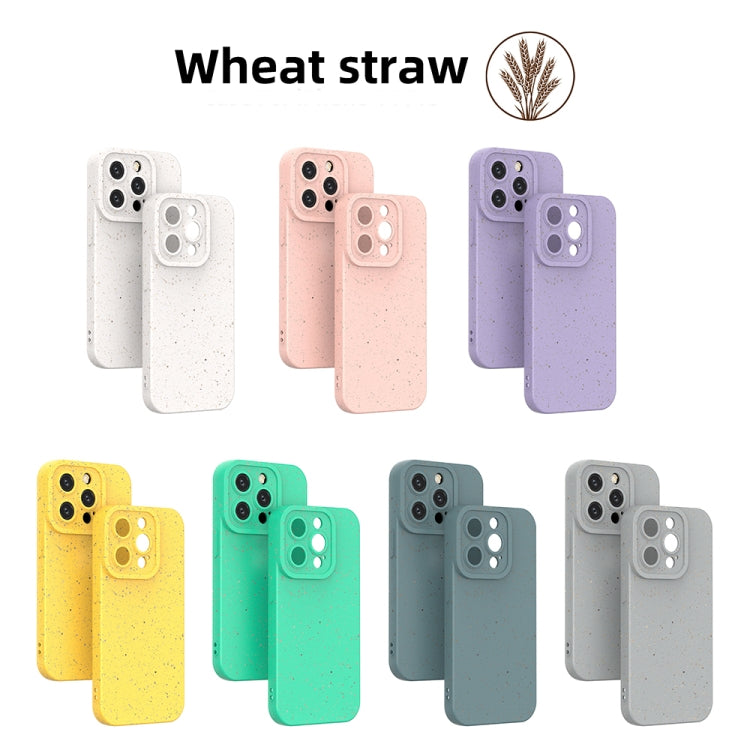 For iPhone 13 Pro Wheat Straw Degradable Phone Case