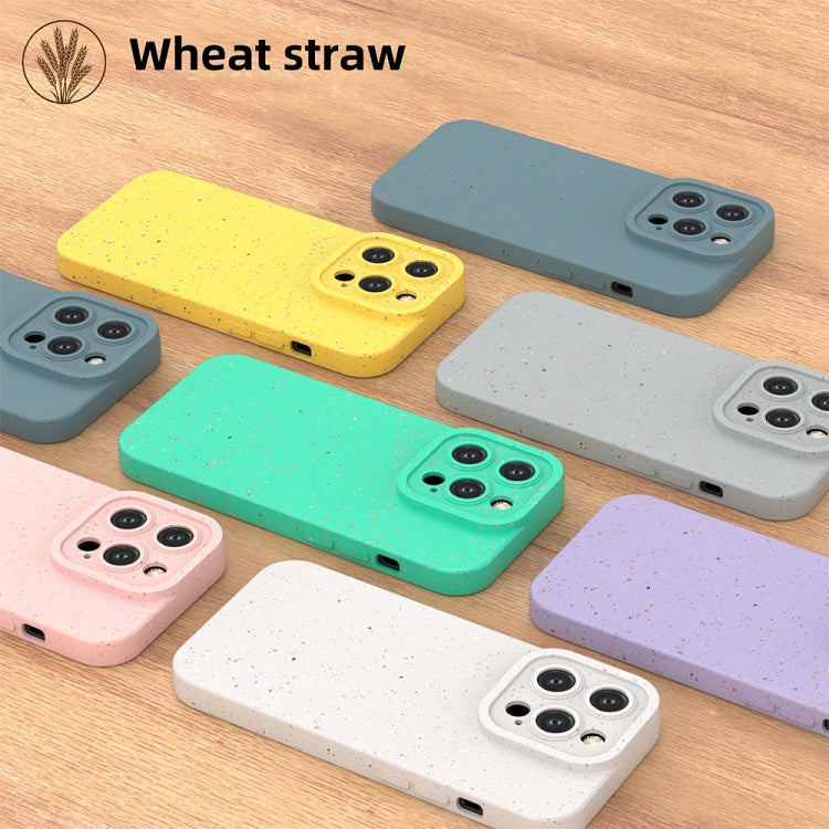 For iPhone 12 Pro Max Wheat Straw Degradable Phone Case