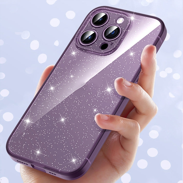 For iPhone 14 Pro Glitter Powder TPU Phone Case