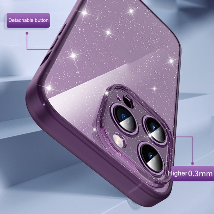 For iPhone 14 Pro Glitter Powder TPU Phone Case