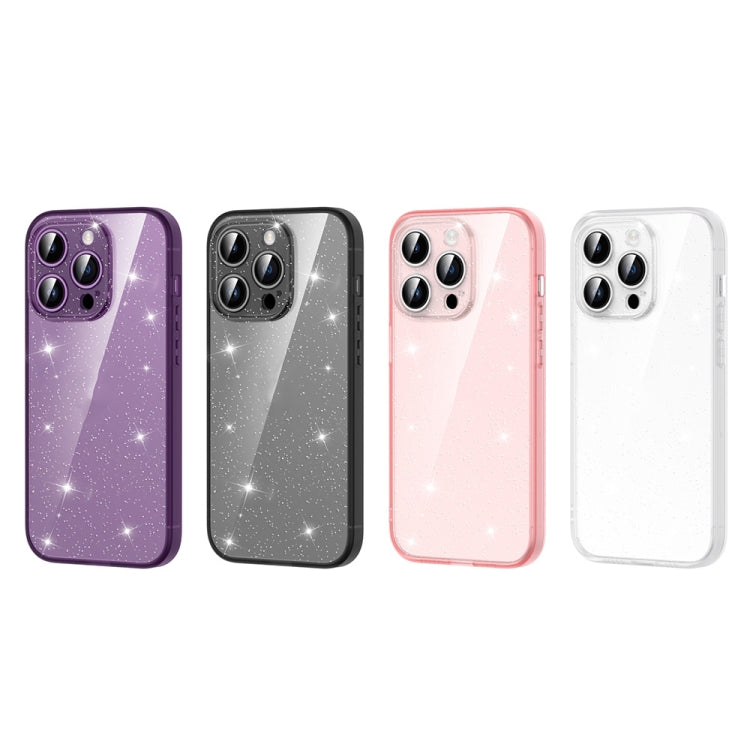 For iPhone 14 Pro Max Glitter Powder TPU Phone Case