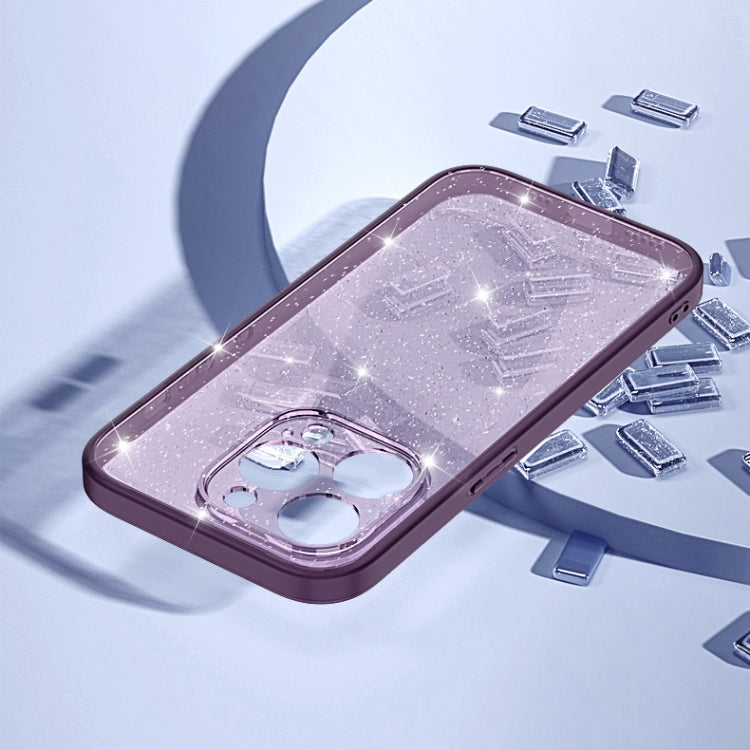 For iPhone 13 Pro Glitter Powder TPU Phone Case