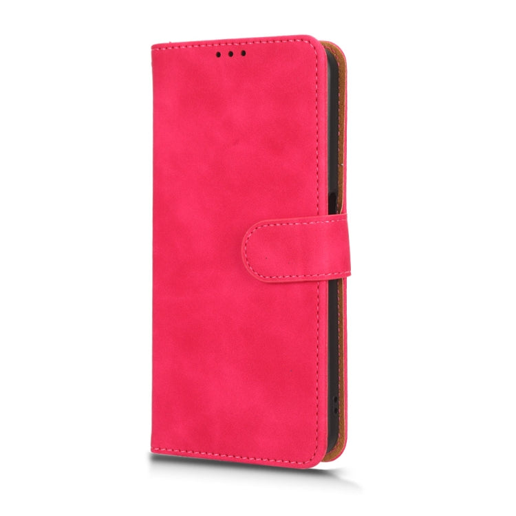 For OPPO A58 5G Skin Feel Magnetic Flip Leather Phone Case