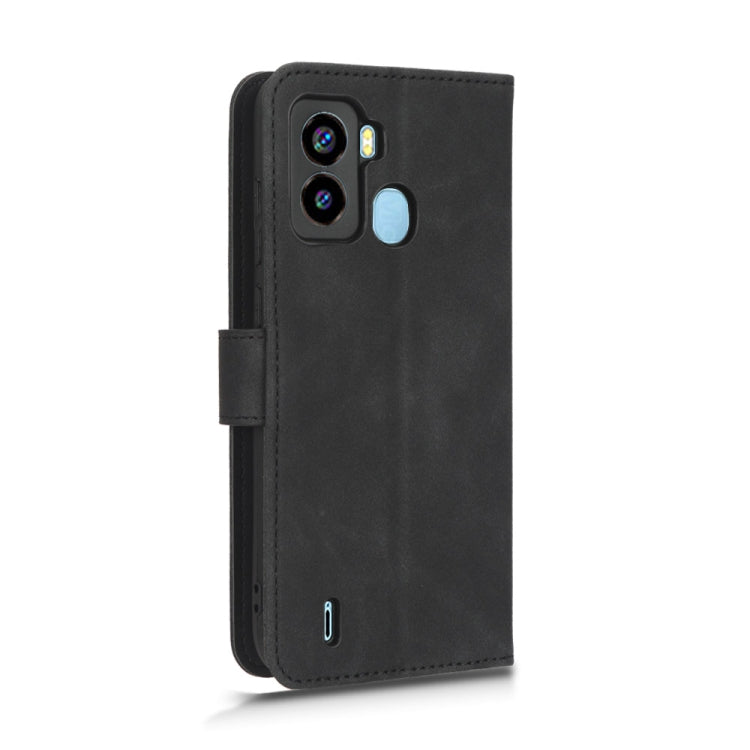 For Tecno Pop 6 Skin Feel Magnetic Flip Leather Phone Case