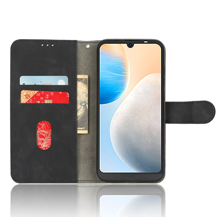 For Tecno Pop 6 Skin Feel Magnetic Flip Leather Phone Case