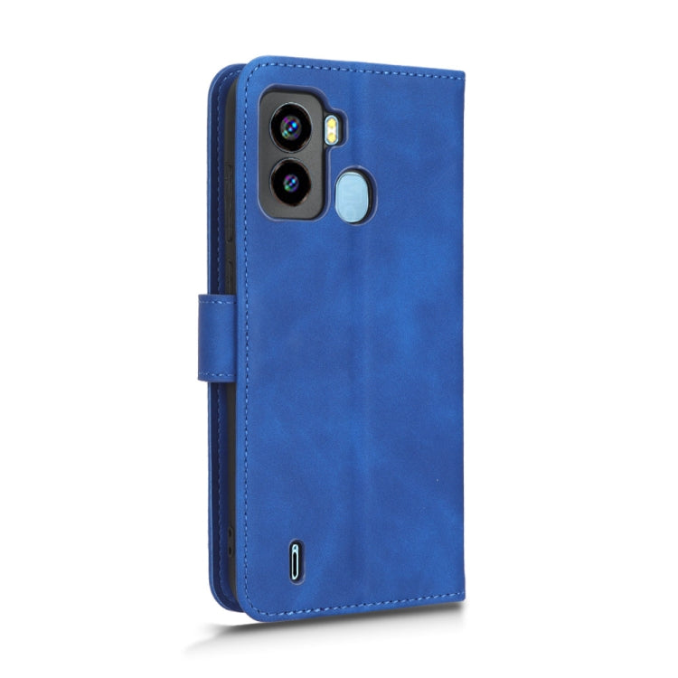 For Tecno Pop 6 Skin Feel Magnetic Flip Leather Phone Case