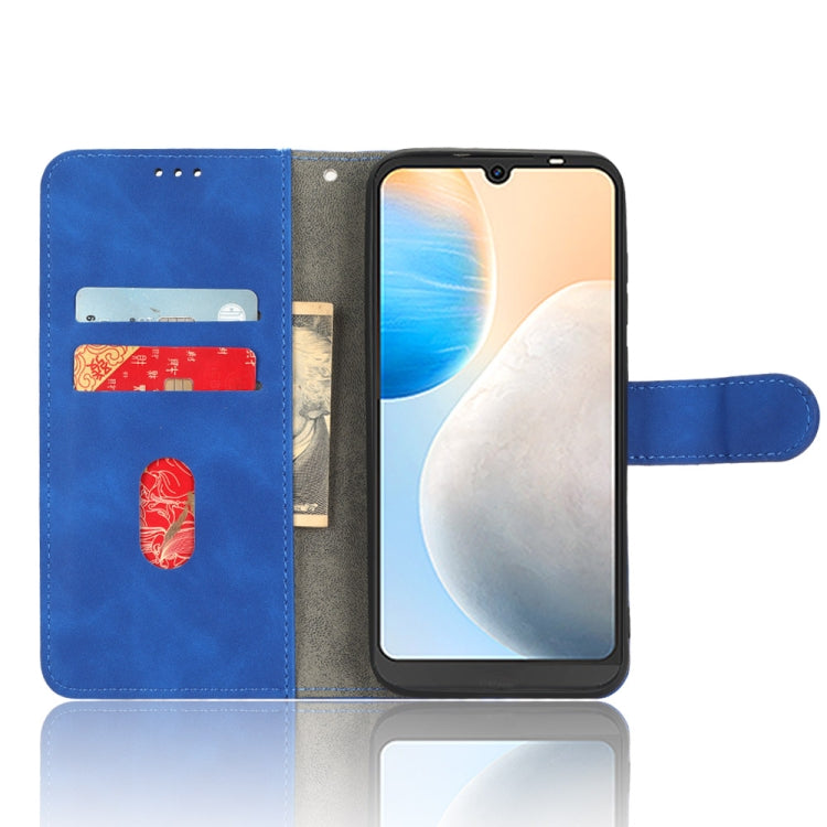 For Tecno Pop 6 Skin Feel Magnetic Flip Leather Phone Case