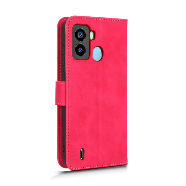 For Tecno Pop 6 Skin Feel Magnetic Flip Leather Phone Case