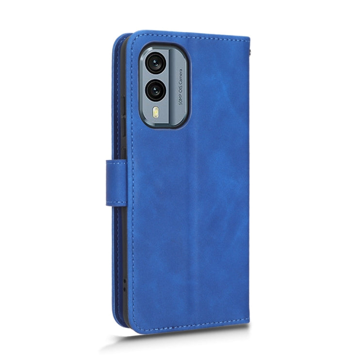 For Nokia X30 5G Skin Feel Magnetic Flip Leather Phone Case