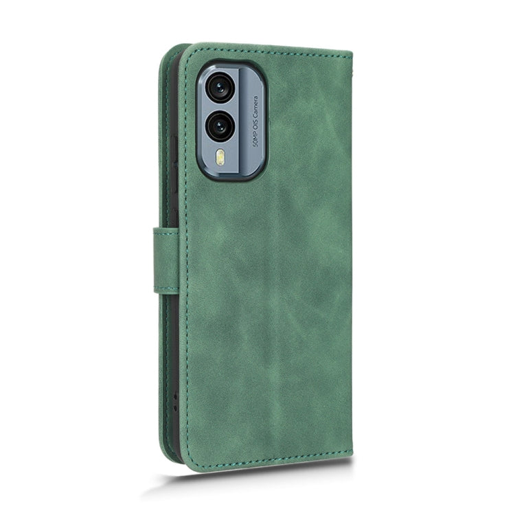 For Nokia X30 5G Skin Feel Magnetic Flip Leather Phone Case