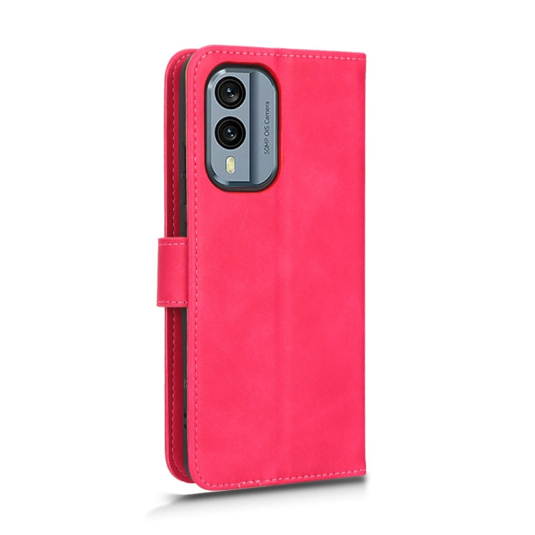 For Nokia X30 5G Skin Feel Magnetic Flip Leather Phone Case