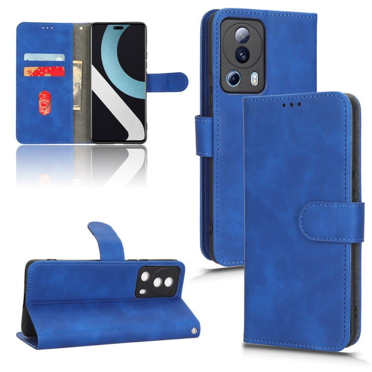 For Xiaomi Civi 2 5G Skin Feel Magnetic Flip Leather Phone Case
