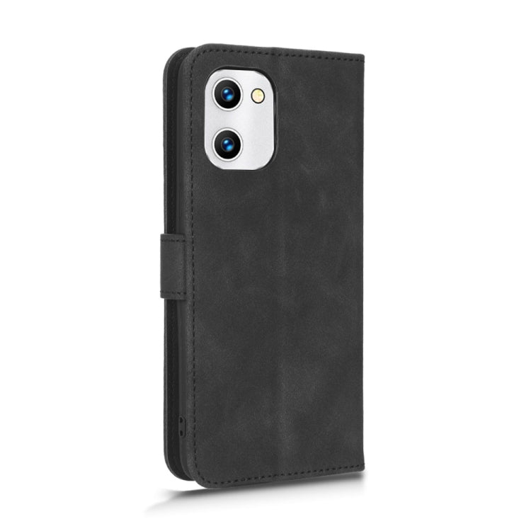 For UMIDIGI C1 Skin Feel Magnetic Flip Leather Phone Case