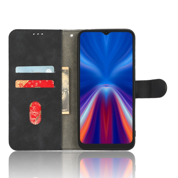 For UMIDIGI C1 Skin Feel Magnetic Flip Leather Phone Case