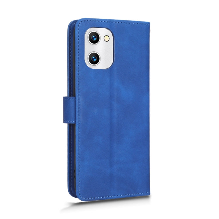 For UMIDIGI C1 Skin Feel Magnetic Flip Leather Phone Case
