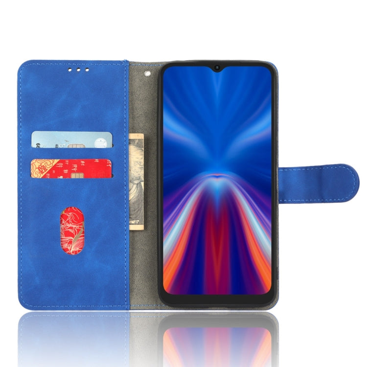 For UMIDIGI C1 Skin Feel Magnetic Flip Leather Phone Case