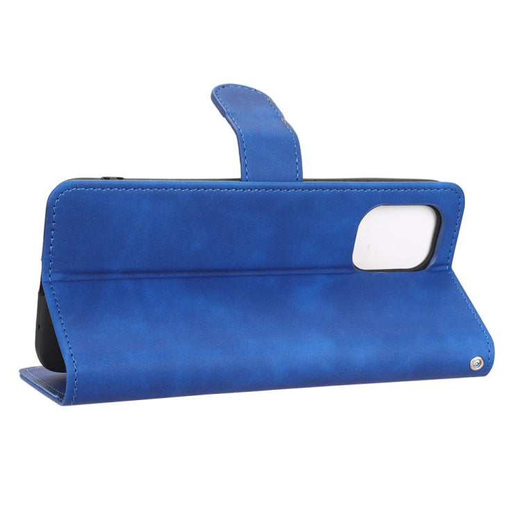 For UMIDIGI C1 Skin Feel Magnetic Flip Leather Phone Case