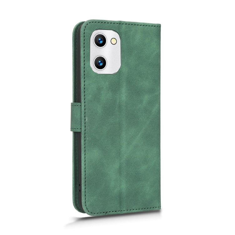 For UMIDIGI C1 Skin Feel Magnetic Flip Leather Phone Case