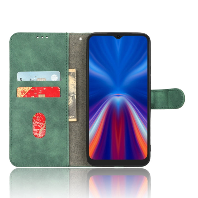 For UMIDIGI C1 Skin Feel Magnetic Flip Leather Phone Case