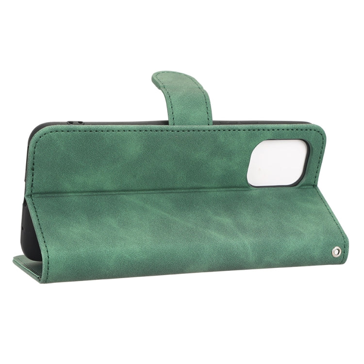 For UMIDIGI C1 Skin Feel Magnetic Flip Leather Phone Case