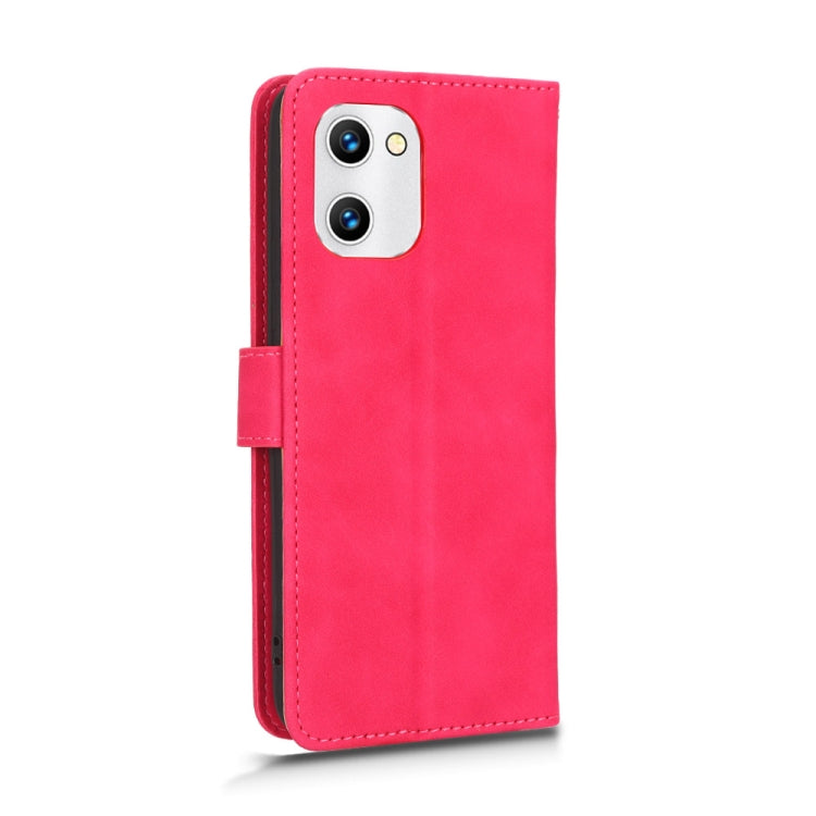For UMIDIGI C1 Skin Feel Magnetic Flip Leather Phone Case