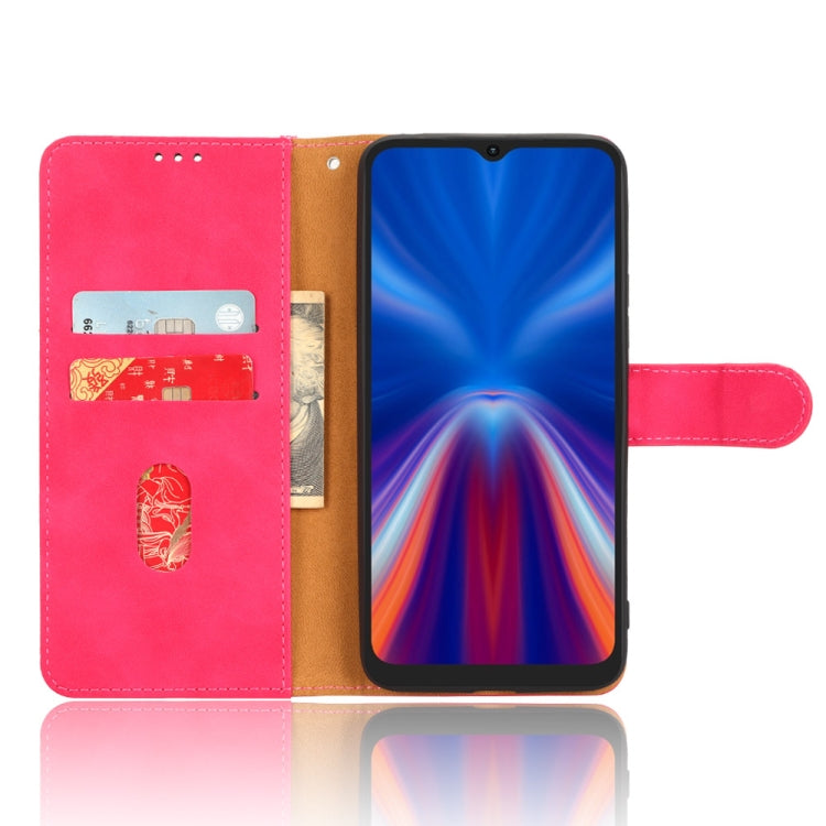 For UMIDIGI C1 Skin Feel Magnetic Flip Leather Phone Case