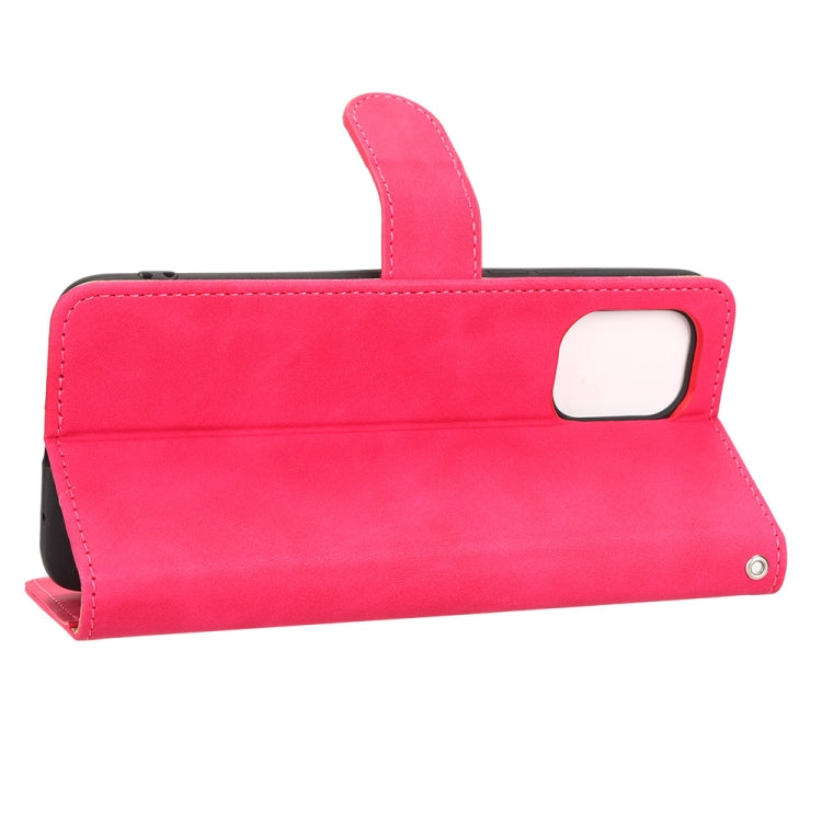 For UMIDIGI C1 Skin Feel Magnetic Flip Leather Phone Case