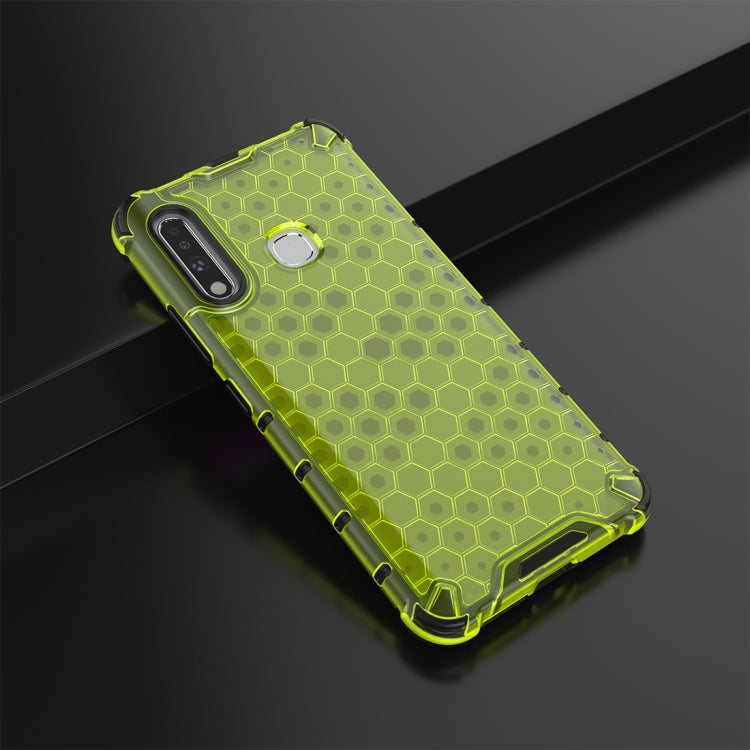 For Galaxy A70e Shockproof Honeycomb PC + TPU Protective Case