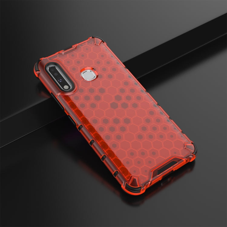 For Galaxy A70e Shockproof Honeycomb PC + TPU Protective Case