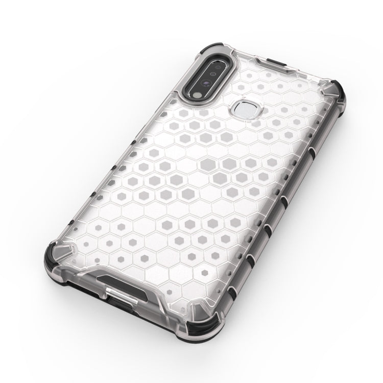 For Galaxy A70e Shockproof Honeycomb PC + TPU Protective Case