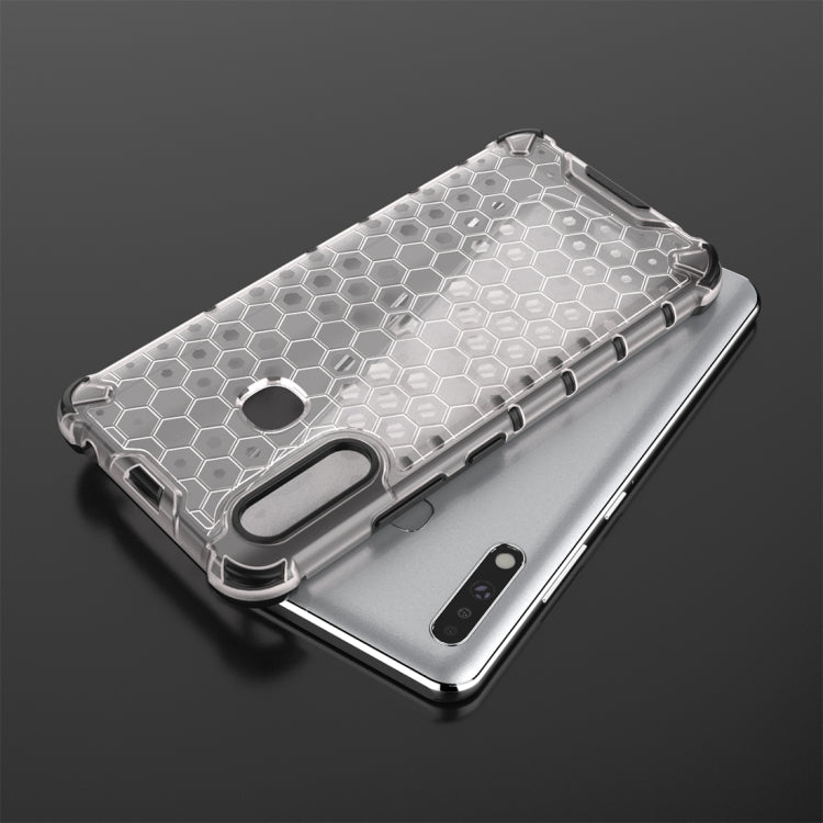 For Galaxy A70e Shockproof Honeycomb PC + TPU Protective Case