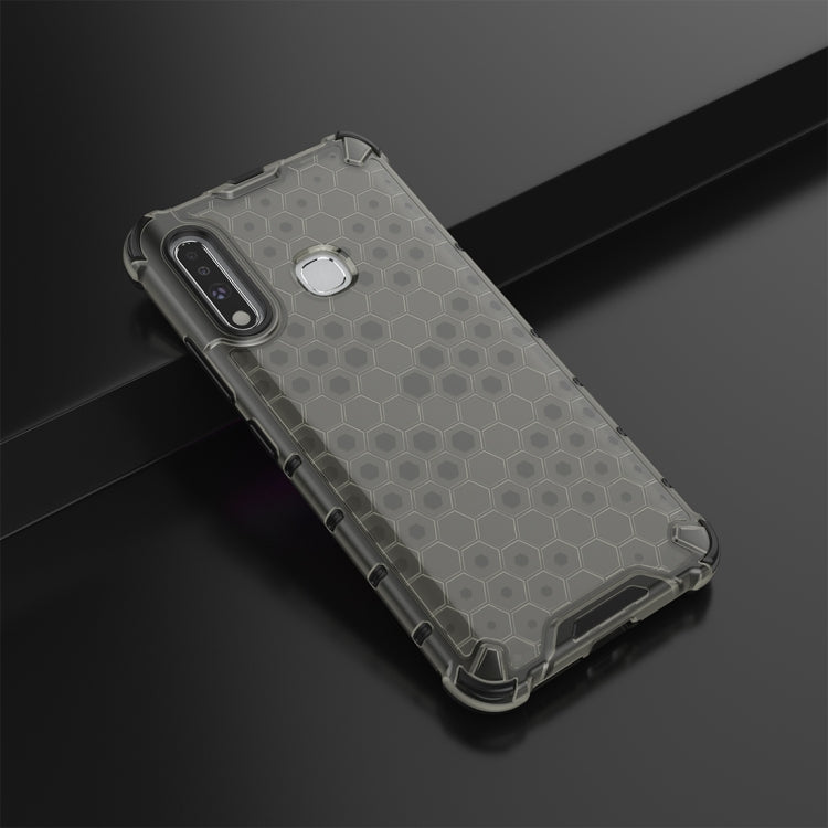 For Galaxy A70e Shockproof Honeycomb PC + TPU Protective Case