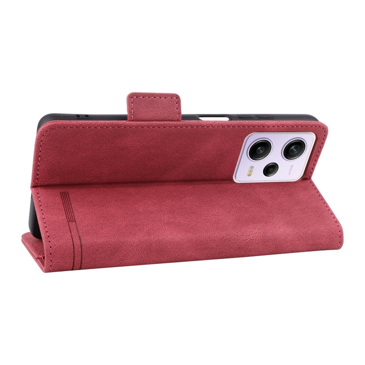 For Xiaomi Redmi Note 12 Pro 5G China Magnetic Clasp Flip Leather Phone Case