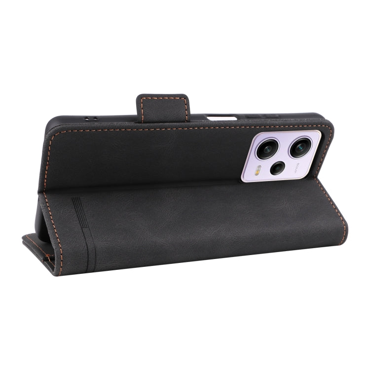 For Xiaomi Redmi Note 12 Pro 5G China Magnetic Clasp Flip Leather Phone Case