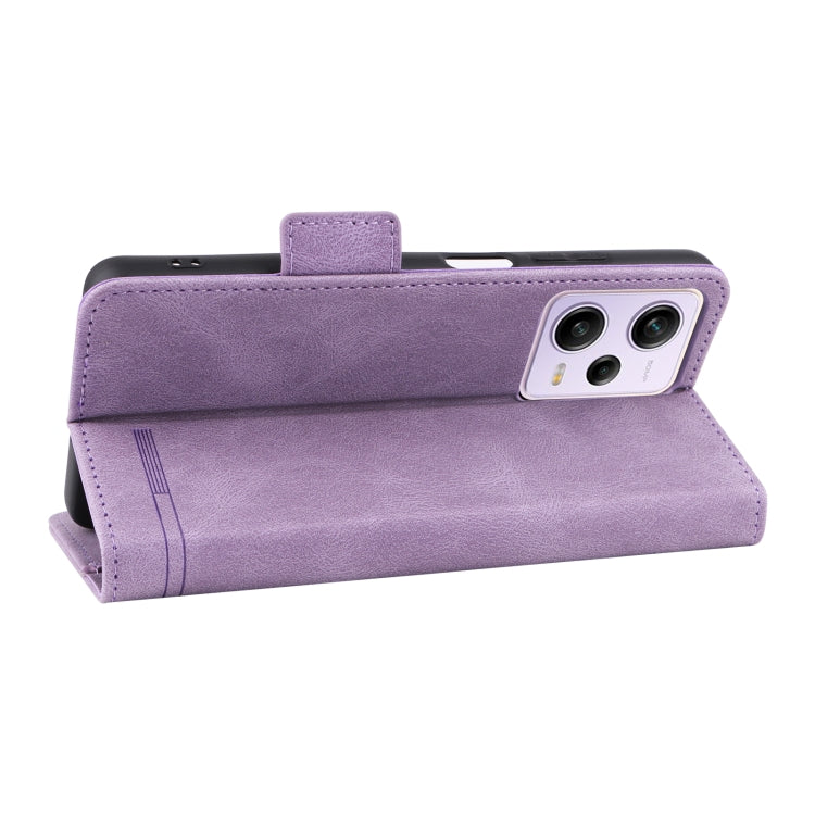 For Xiaomi Redmi Note 12 Pro 5G China Magnetic Clasp Flip Leather Phone Case