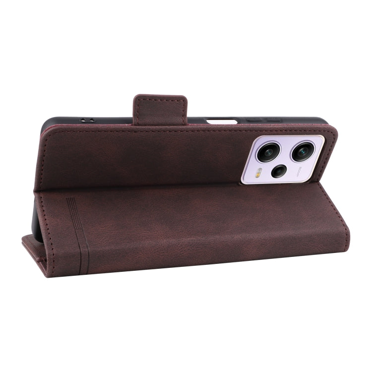 For Xiaomi Redmi Note 12 Pro 5G China Magnetic Clasp Flip Leather Phone Case