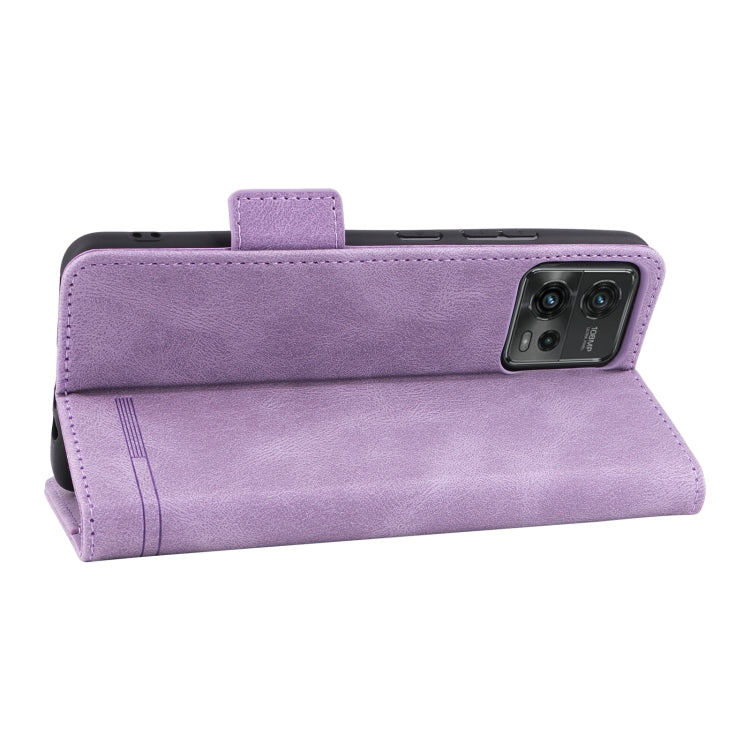 For Motorola Moto G72 4G Magnetic Clasp Flip Leather Phone Case